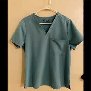 FIGS Original Hydrogreen Catarina One-Pocket Scrub Top Medium